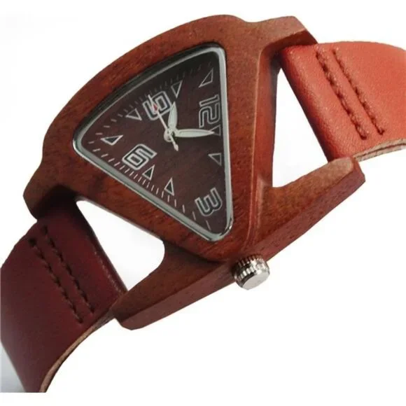 NEW Womens Fashion Luxury Wooden Watch Women display picture 3